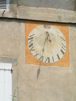 Carcassonne - Bastide St Louis - Cadran solaire pres de la Cathedrale St Michel